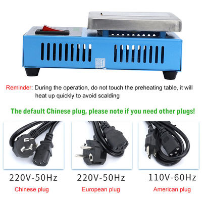 LED Backlight Strip Tester เครื่องมือ 400W PTC แผ่นทำความร้อนสำหรับ LED Quick การประสาน