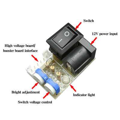 12V 24V LED แบ็คไลท์ สเต็ปเทสเตอร์ อุปกรณ์สวิทช์ขนาดเล็ก ปรับกระแส