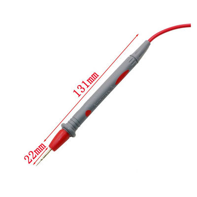 1 คู่เครื่องทดสอบมัลติมิเตอร์แบบดิจิตอล Lead Probe สายไฟสายไฟ 20A