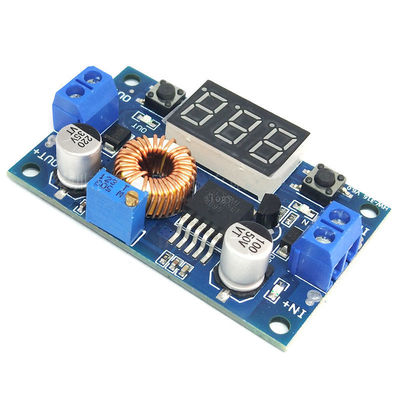 XL4015E 5A 75W ขั้นตอนลงโมดูลไฟ DC DC ปรับได้พร้อมจอแสดงผลแรงดันไฟฟ้า