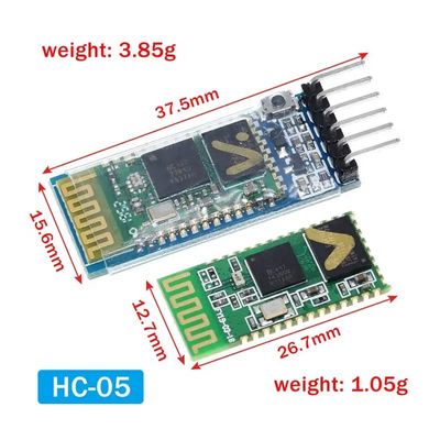 HC-05 HC-06 โมดูล RF ไร้สาย Wifi โมดูลเสียง Bluetooth RS232 / TTL