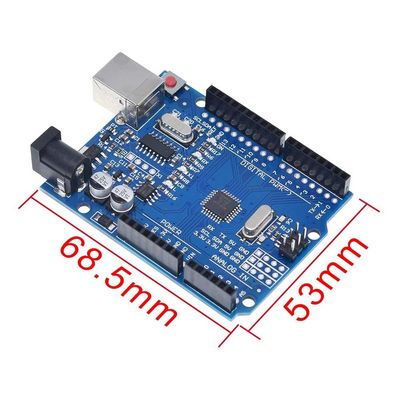 UNO R3 โมดูล Wifi ไร้สาย ATmega328P CH340 CH340G พร้อมหัวเข็มตรง