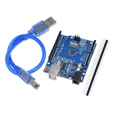 UNO R3 โมดูล Wifi ไร้สาย ATmega328P CH340 CH340G พร้อมหัวเข็มตรง