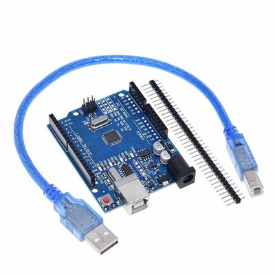 UNO R3 โมดูล Wifi ไร้สาย ATmega328P CH340 CH340G พร้อมหัวเข็มตรง