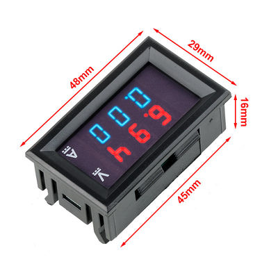 DC 0-100V แอมป์มิเตอร์ดิจิตอลโวลต์มิเตอร์ 10A 100A Ac โวลต์มิเตอร์แอมป์มิเตอร์