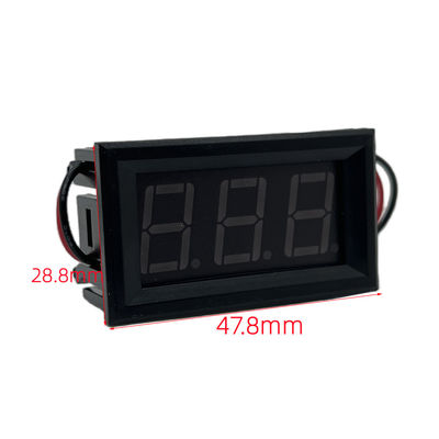 AC 70-500V แอมป์มิเตอร์ดิจิตอลโวลต์มิเตอร์ 0.56&quot; LED Digital Voltmeter
