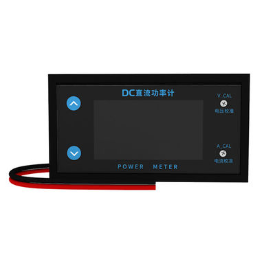 เครื่องวัดโวลต์และแอมแปร์แบบดิจิตอล 10A ความแม่นยำสูง 4 บิต DC 0-200V
