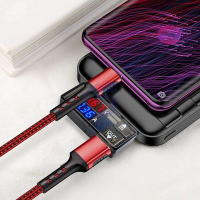 ชาร์จเครื่องตรวจจับทดสอบแอมป์มิเตอร์ดิจิตอลโวลต์มิเตอร์พอร์ต USB คู่