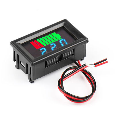 0.56 &quot;LED แบตเตอรี่ลิเธียมความจุเมตร 12V 24V 36V 48V 60V 72V