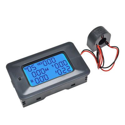 AC 5KW 85 ~ 250V แอมป์มิเตอร์แบบดิจิตอลโวลต์มิเตอร์ตัวบ่งชี้พลังงาน