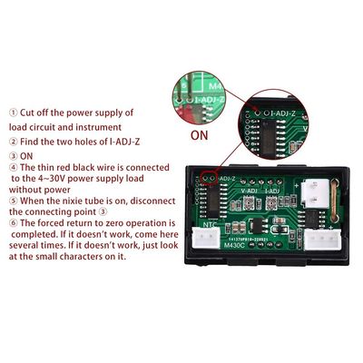 DC4-30V เครื่องวัดแรงดันไฟฟ้าและกระแสไฟ 10A 50A 100A Power รถ รถจักรยานยนต์