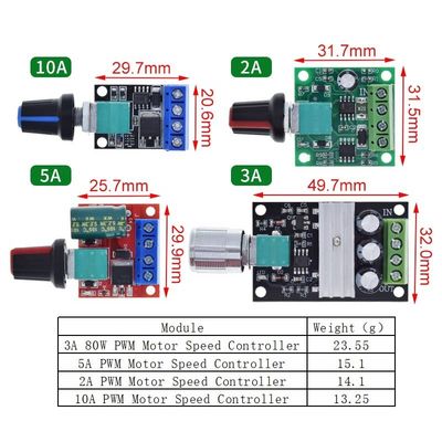 30W 80W 90W PWM มอเตอร์ควบคุมความเร็วโมดูลไดรฟ์แบบปรับได้