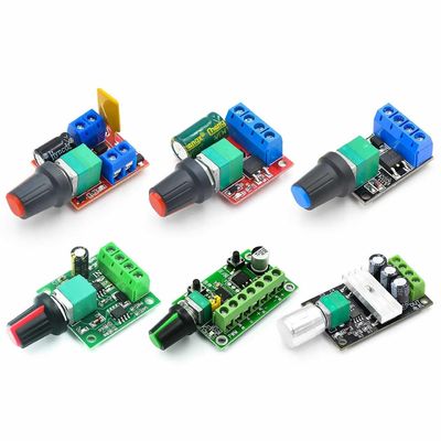 30W 80W 90W PWM มอเตอร์ควบคุมความเร็วโมดูลไดรฟ์แบบปรับได้