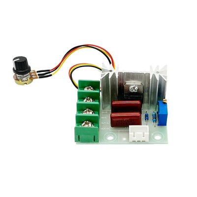 AC 220V 2000w มอเตอร์ควบคุมความเร็ว Dimmers Governor โมดูล Potentiometer
