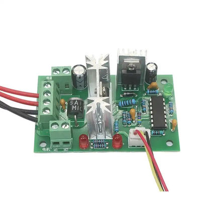 CCM2 10-30V PWM มอเตอร์ควบคุมความเร็วสวิตช์ย้อนกลับ 120W ปรับได้