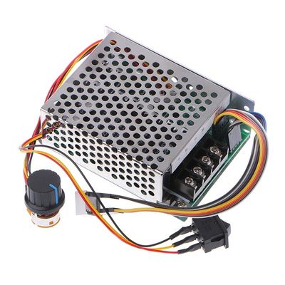 DC 10-55V 12V 24V 36V 60A PWM มอเตอร์ควบคุมความเร็ว CW CCW สวิทช์ย้อนกลับ