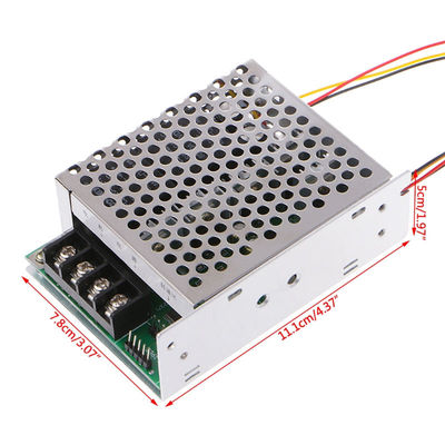DC 10-55V 12V 24V 36V 60A PWM มอเตอร์ควบคุมความเร็ว CW CCW สวิทช์ย้อนกลับ
