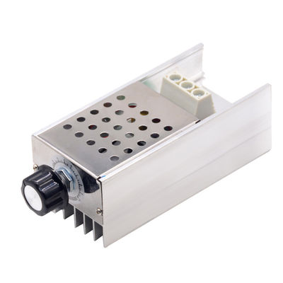 SCR BTA10 ตัวควบคุมความเร็วมอเตอร์แรงดันไฟฟ้าอิเล็กทรอนิกส์ AC220V 10000W