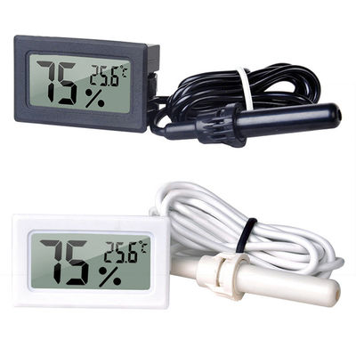 FY12 เครื่องวัดอุณหภูมิแบบดิจิตอล LCD เครื่องวัดอุณหภูมิแบบดิจิตอลเครื่องวัดความชื้นสัมพัทธ์
