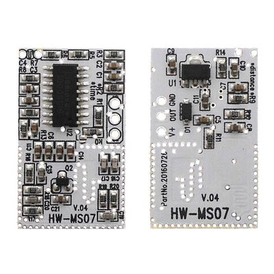 HW-MS07 โมดูลเซ็นเซอร์อัจฉริยะไมโครเวฟเรดาร์เซ็นเซอร์โมดูล 1.5/2 เมตร