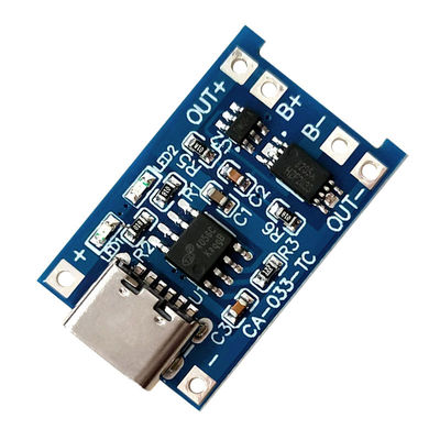 CA-033 USB 5V BMS แบตเตอรี่ บอร์ดป้องกัน 2.8x1.7 ซม. MICRO USB