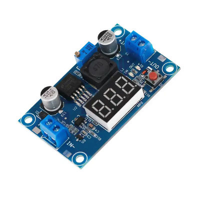 LM2596 DC DC โมดูลจ่ายไฟแบบปรับได้ LED โวลต์มิเตอร์พร้อมจอแสดงผลดิจิตอล
