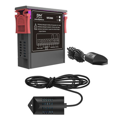 SHT2000 ตัวควบคุมความชื้นแบบดิจิตอล LED ไฮโกรมิเตอร์ Power SWITCH CE