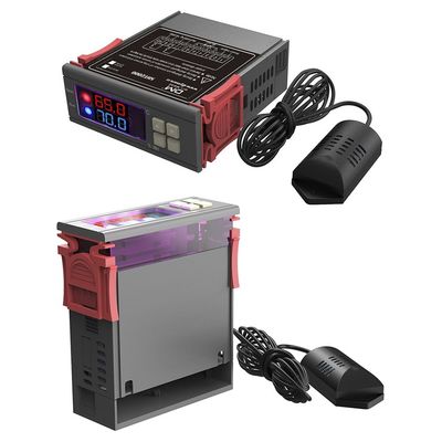 SHT2000 ตัวควบคุมความชื้นแบบดิจิตอล LED ไฮโกรมิเตอร์ Power SWITCH CE