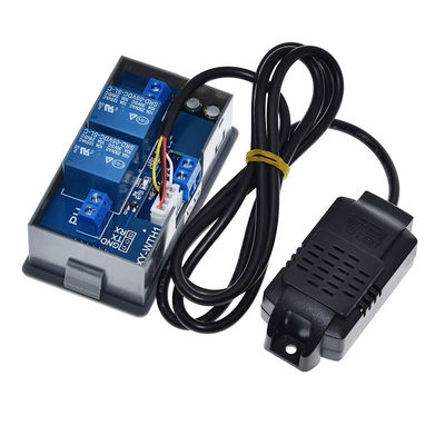 10A ดิจิตอลอุณหภูมิความชื้น SHT20 DC 6 V-30 V ความแม่นยำสูง