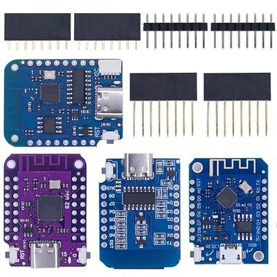 ESP8266 CH340G Development Board Based WeMos D1 มินิ โปร V3.0 NodeMcu 4MB/16MB ไบท์ Lua WIFI อินเตอร์เน็ตของสิ่งของ