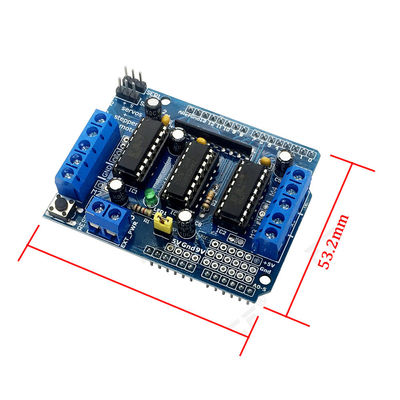L293D Motor Control Shield Motor H-Bridge Arduino Motor Drive Expansion Shield ปราสาทขยายการขับเคลื่อนของมอเตอร์