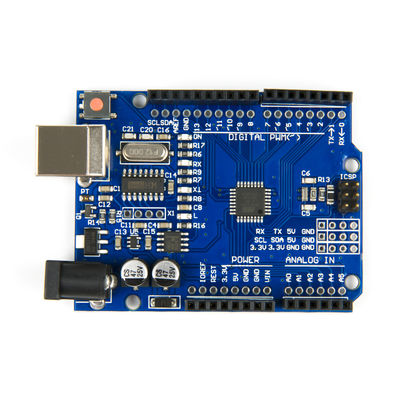 บอร์ดพัฒนาโปรแกรม Arduino ขนาด 18CM ทนความแรงกระหน่ํา 250V Rms 50-60Hz Lmin