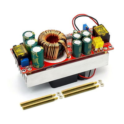 1800W 40A DC-DC Boost Converter Board 10-60V โดยพัดลม สําหรับโมดูลพลังงาน 12-90V