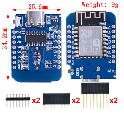 พื้นฐาน ESP8266 CH340G Nodemcu V2 Mini Pro V3.0 NodeMcu 4MB/16MB ไบท์ Lua WIFI Internet Of Things การพัฒนาคณะกรรมการ