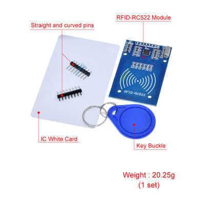 13.56MHz RFID RC522 โมดูลสําหรับ Arduino IC KEY SPI Writer Reader IC Card โมดูลความใกล้ชิด