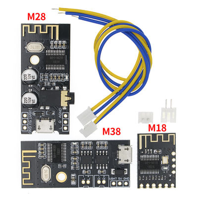 MH-M18 M28 M38 บอร์ดรับเสียง เครื่องปรับรหัสไร้ขาดทุน BLT 4.2 Mp3 โมดูลเสียงบลูทูธ