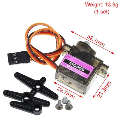MG90S Metal Gear Digital 9g Servo สําหรับ Rc เฮลิคอปเตอร์ เครื่องบิน เรือรถ MG90 9G IN STOCK