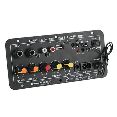 D10 12V 24V Subwoofer Digital Power Amplifier Board เครื่องเสียงไร้สาย สเตียโร่ BT 5.0 มิกรอฟน์คู่ เครื่องเสียงคาราโอเกะ