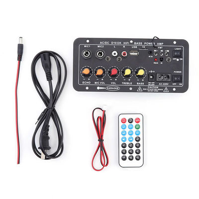 บอร์ดกระตุ้นพลังงานดิจิตอล D10 พร้อมพลังงานออก 30-120W Bluetooth 5.0 และการเข้าไมโครโฟนคู่สําหรับซับวูเฟอร์และคาราโอเกะ