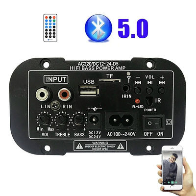 บอร์ดขยายอำนาจวิทยุ FM บลูทูธ 5.0 พร้อมกำลังไฟ 100W สำหรับเครื่องเสียงบ้านและรถยนต์