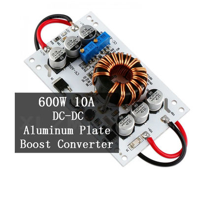 600W DC-DC Boost Converter Board ปรับ 10A ขั้นตอนสูงกระแสคงที่สําหรับ Ard