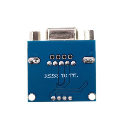 5.5V MAX3232 MAX232 โมดูล RS232 ถึง TTL Serial Port Converter DB9 Connector