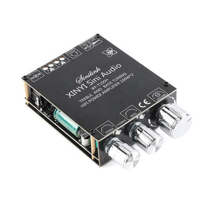 XY-T100H โบลูทูธ ออดิโอ แอมพลิเฟียร์บอร์ด 100WX2 Ble 5.0 TPA3116D2 สเตเรีย ดิจิตอล พลังงาน