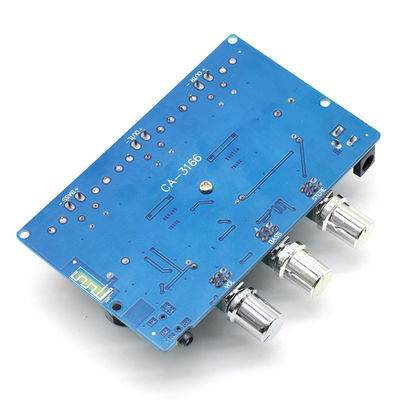 CA-3166B บลูทูธ 5.0 แอมพลิเฟอร์บอร์ด 2 * 50W + 100W 2.1 ช่องทาง TPA3116D2 ด้วย DC12 ~ 24V แฟร์สปาย