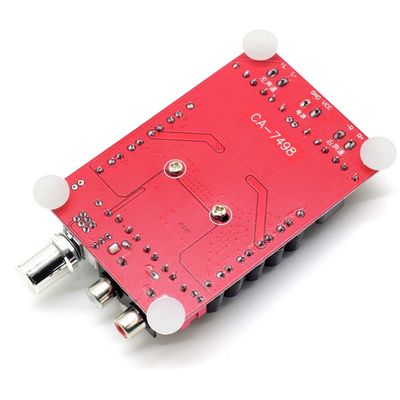 TDA7498 เครื่องขยายเสียงดิจิตอล 2*100 วัตต์ DC14-34V แรงดันไฟฟ้าขาเข้าและป้องกันความร้อนสูงเกินไป