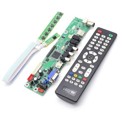 HDVX9-AS V4.5 Universal LED TV Mainboard V59 Universal LCD LED TV Controller Board เครื่องกํากับการควบคุม