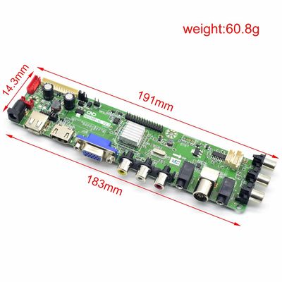 HDV56R-AL V2.2 V56 Universal TFT LED TV Mainboard LCD Controller Board สําหรับทีวี SKD ชุดและอะไหล่
