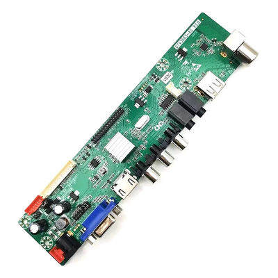 ดิจิตอลแอนาล็อกอินทิกรีทยูนิเวอร์ซัล LED TV Mainboard DTV3663 ด้วย T2/T/C