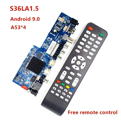บอร์ดวงจรสมาธิ 32 นิ้ว 1+8G Smart LED TV PCB-Based Motherboard With 12V Voltage