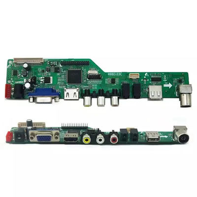 TR83.03C 24 นิ้ว ขนาดเล็ก LED TV Main Board มหาวิทยาลัย LCD TV Motherboard